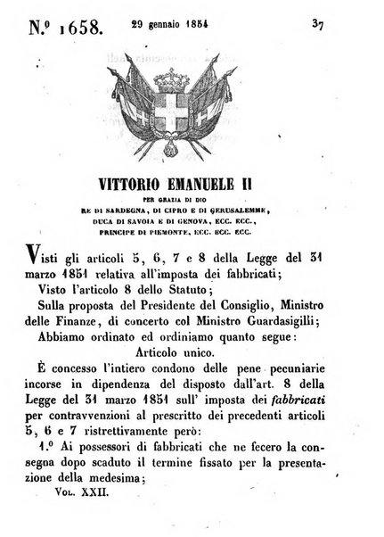 Raccolta degli atti del Governo di Sua Maestà il re di Sardegna